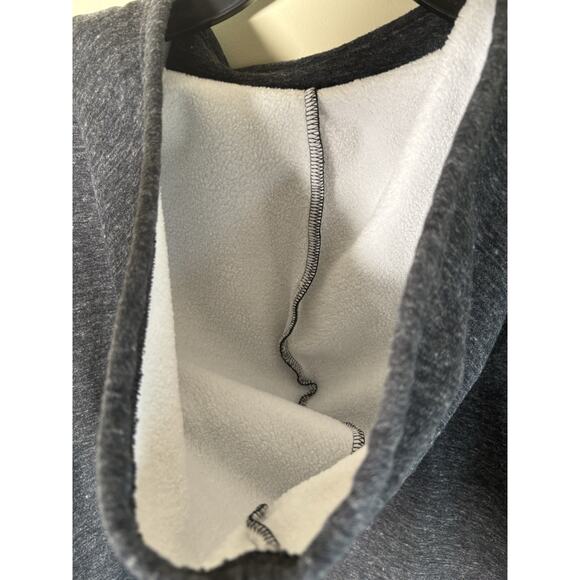 FLX Active Outdoor Hooded Pullover Sweatshirt Heather Charcoal Gray XL - Picture 4 of 12